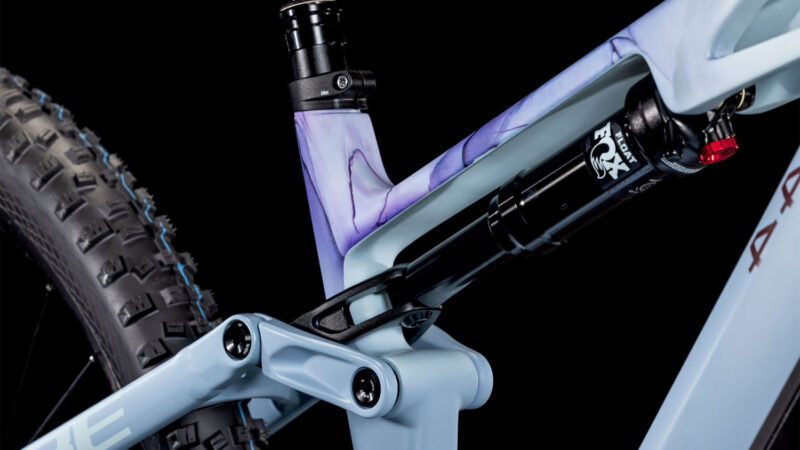 Cube Stereo Hybrid ONE44 HPC Race 800 pigeonblue´n´art – Bild 5