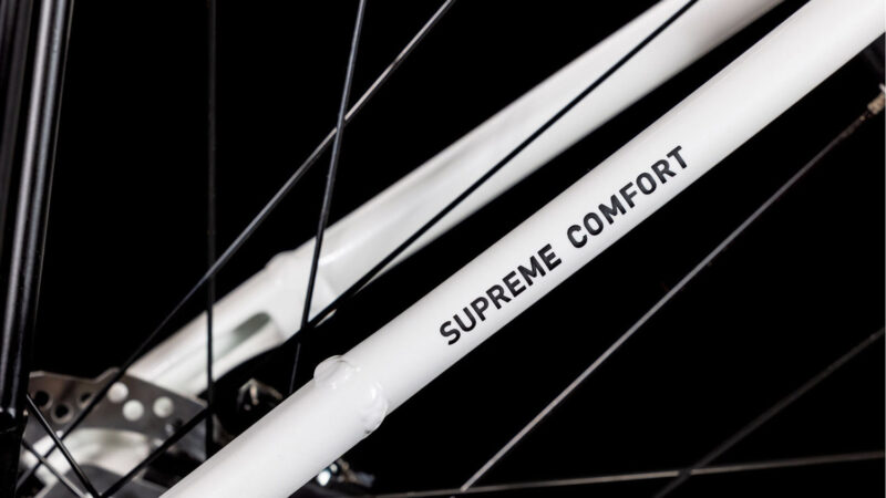Cube Supreme Hybrid Comfort ONE 500 metallicwhite´n´black – Bild 5