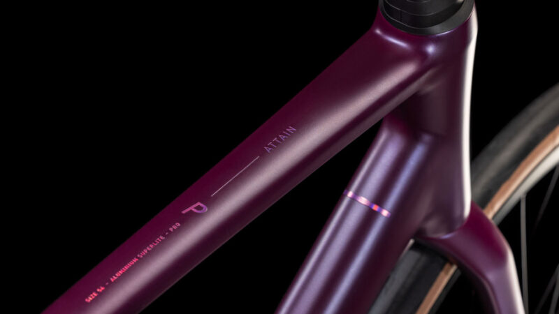 Cube Attain Pro hyperpurple´n´helio – Bild 4