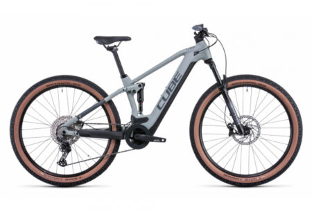 CUBE STEREO HYBRID 120 PRO 625 ELECTRIC FULL SUSPENSION MTB LUNAR GREY 2022