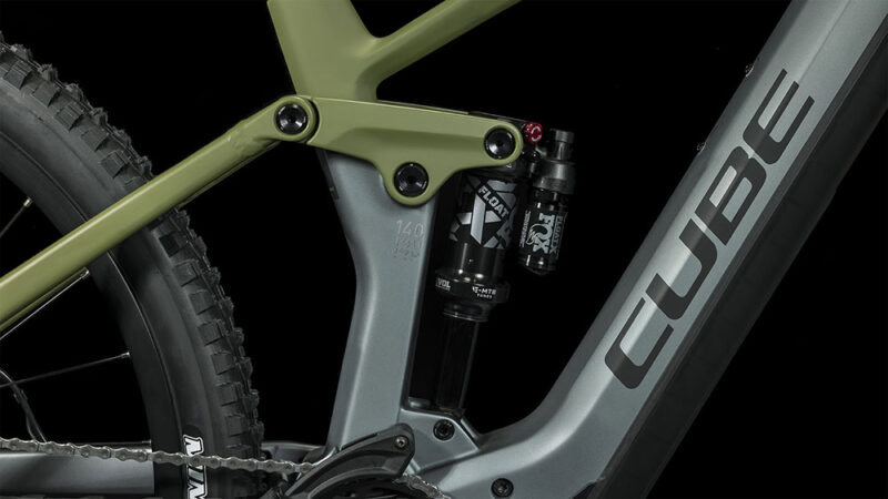 Cube Stereo Hybrid 140 HPC TM 750 flashgrey´n´olive – Bild 3