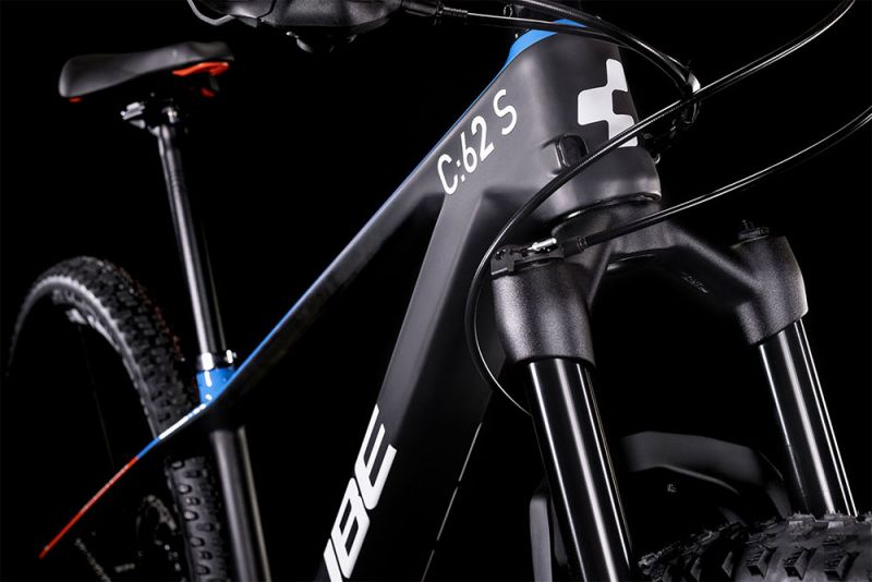 Cube Elite C:62 SL Rookie carbon´n´blue´n´red – Bild 3