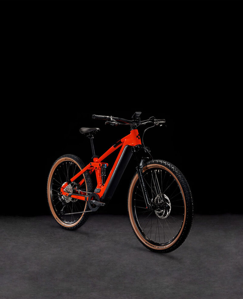 Cube Stereo Hybrid 120 Race 750 sparkorange´n´black – Bild 7