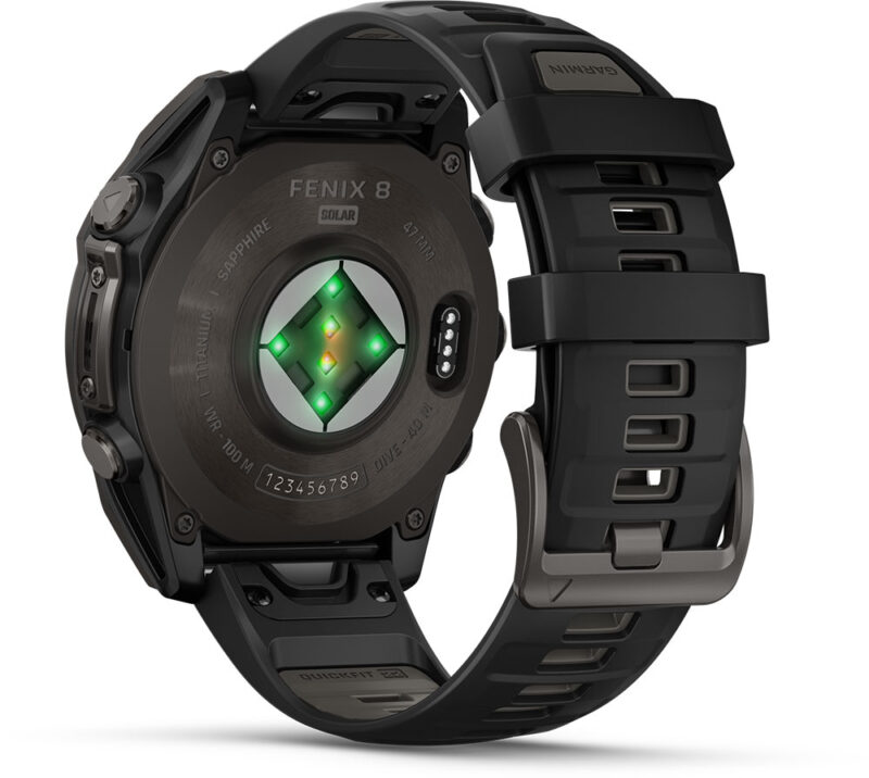Garmin Fēnix® 8 - 47 mm Solar Sapphire – Bild 8